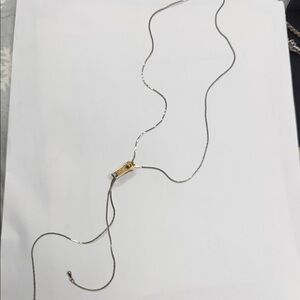 Adjustable zipper Necklace